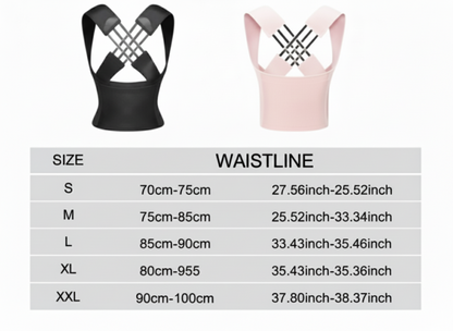 🦴 Rugbrace Houdingscorrector – Verstelbare Rugsteun voor een Rechte Houding & Minder Rugpijn