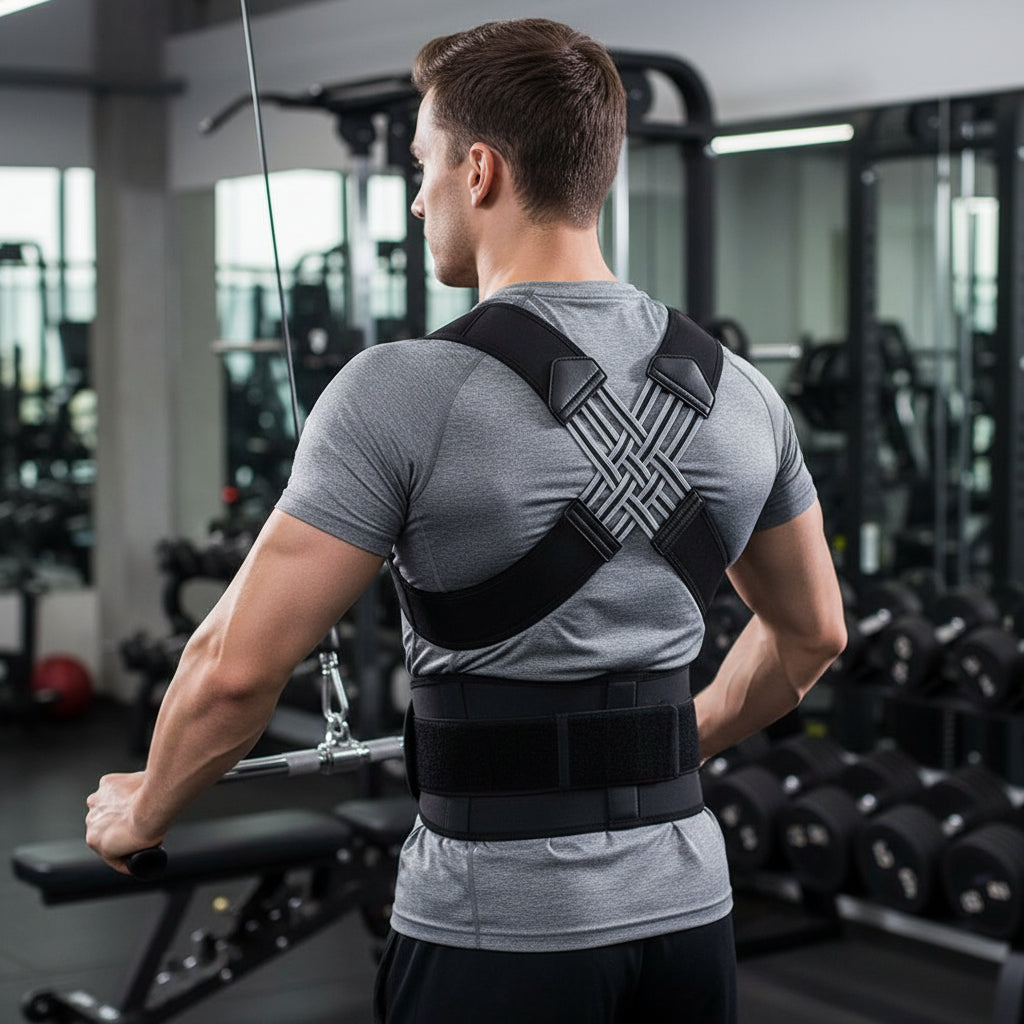 🦴 Rugbrace Houdingscorrector – Verstelbare Rugsteun voor een Rechte Houding & Minder Rugpijn